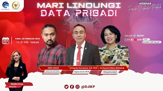 Mari Lindungi Data Pribadi