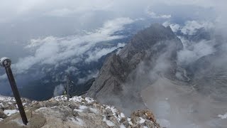 Zugspitze 2962 m - top of Germany  01.09.2013 - wejście na najwyższy szczyt Niemiec