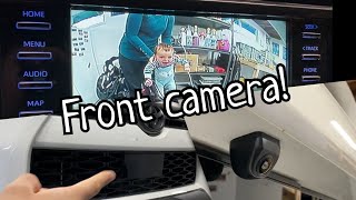 Anytime Backup Camera - front camera install on 2020 Toyota 4Runner