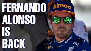 Fernando Alonso 2020 Indy 500 Ride