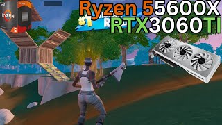 RTX 3060 ti + Ryzen 5 5600x Fortnite Chapter 4 | Ranked | performance mode 1080p