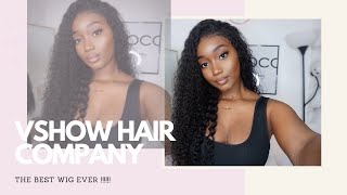 VERY SIMPLE WIG INSTALL + REVIEW ft VSHOW Hair Company | This wig is AMAZING !!