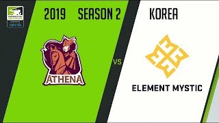 Meta Athena vs Element Mystic (Part 2) | OWC 2019 Season 2: Korea