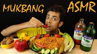 MUKBANG ASMR : SPICY 🌶️ PASTA 🍝