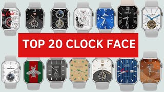 Top 20 Clock Face For Apple Watch Beautiful | Clockology #17|Jaime CaRa