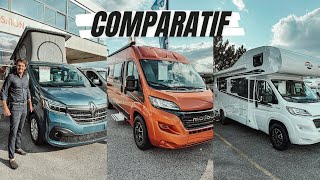 VAN - FOURGON - CAMPING CAR : quel véhicule choisir en fonction de vos besoins?