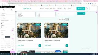 ListiHub - Listing page create using Elementor