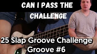 TalkingBass -25 Funky Slap Bass Challenge- Groove #6