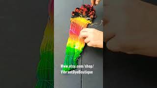 Tie Dye Reveal #shorts #satisfying #tiedye