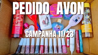 ABERTURA DE CAIXA AVON CAMPANHA 11/23