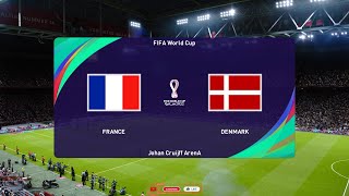 PS5 -  PES 2021 - France vs Denmark -  GAMEPLAY