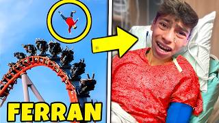 Ferran fell off the roller coaster, then.. (The Royalty Family)