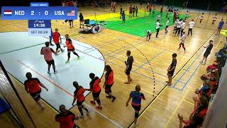 Netherland vs United States / Cloth Women / Dodgeball World Championships 2024