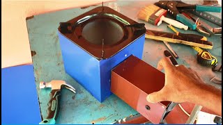 අමානෝ ශීට් වලින් හදපු ලිප How to make a stove from Amano Sheet