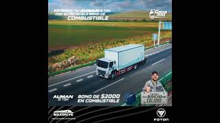 ¡Es hora de que estrenes el Foton Auman 13 TON de Maxdrive y transformes tu negocio de transporte!