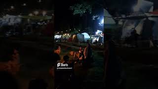 suasana malam bumi perkemahan jatiluhur #shorts #camping