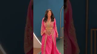 أناقة الفنانه سلمي رشيد بالباس المغربي الأنيق ❤️❤️❤️ #moroccancaftan #اكسبلور #قفطان #caftan