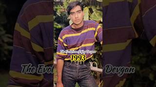 The Evolution of Ajay Devgan (1993 to 2024)#evolution #bollywood#actors#movies#transformation#shorts