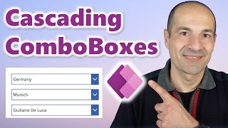 How to create a dependent cascading Drop Down, Combo Box controls in Power Apps [Patch]