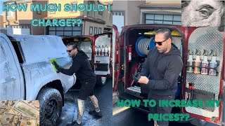 How much should you be charging per Detail?? Break down step by step to set THE RIGHT PRICES!!