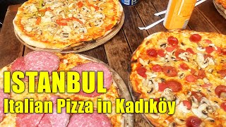 Italian Pizza in ISTANBUL Kadıköy 2022 | Eating The World's Best Pizza in Türkiye | 4k UHD 60fps