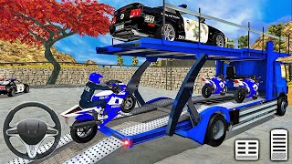 Police Car Transport Game - Transport Trucks For Kids - Police Transport Game - Android iOS Gameplay