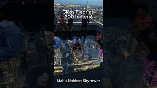 Maha Nakhon Skywalk: Bangkok’s Most Thrilling 360° View! #Shorts