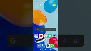 Xiaomilerde ana ekran düzeni/Home screen layout in Xiaomi