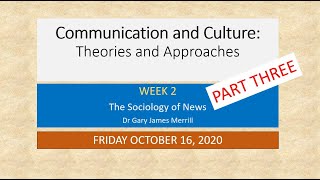 CCTA - Week 2 - Part 3 - October 16 2020