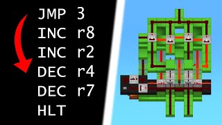 Jumping, Branching, and Flags - Let's Make a Redstone Computer! #7