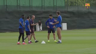 Messi, Suárez and Piqué among those in training during international break