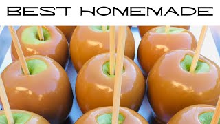 Homemade Southern Caramel Apples in Just 20 Minutes