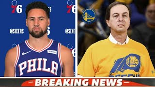 "76ers Favorites to Sign Klay Thompson?! Shocking NBA Offseason Rumor 🤯 #NBA #76ers #KlayThompson"