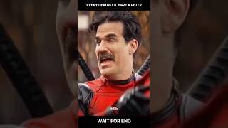 Every Deadpool have a Peter #marvel #deadpool #peterpool #trendingshorts #popular #viral #4k