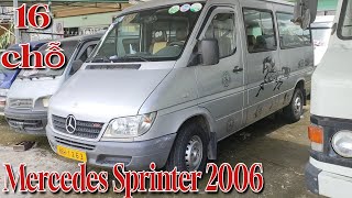 Mercedes Sprinter 2006  16 chỗ xe rất zjn giá rẻ chỉ 95 triệu | Ô-tô Thanh Xuân