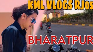 RIDE With riders Of bharatpur ❤️ Kml Vlogs Rj05 BHARATPUR