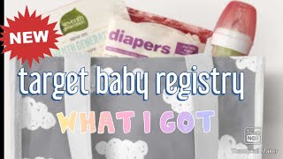 Target baby registry bags + tips and Walmart gift card .