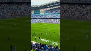 Half-time between Man City & Fulham at the Etihad Stadium #mancity #mancityfans #etihadstadiium