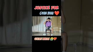 GYAN GAMING 💔😭 NEED JUSTICE 🙏🙏 GYAN GAMING RIGHT LEG CUT😭 #gyangaming #shorts #viral