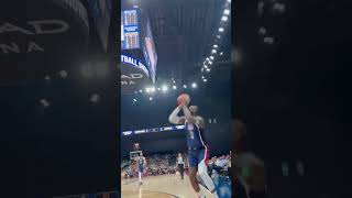 Lebron James corner 3 vs. Australia- courtside view 🔥