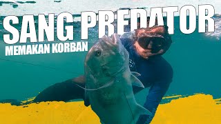 DOBEL !! GIANT TREVALLY |  SPEARFISHING LOMBOK