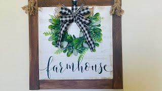 Farmhouse Sign