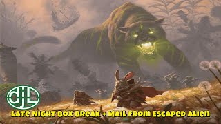 Bloomburrow Collectors Box opening plus mail from Escaped Alien :)