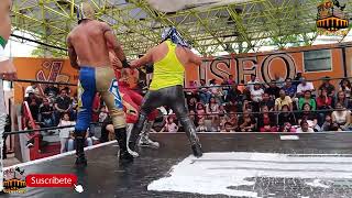 ULTIMO DIAMANTE, ELECTROIMAN Y FALCON KID VS ARMAUD, SOMBRA DE ANGEL Y ESTRELLA AZTECA