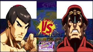 Super Street Fighter II X - grand master challenge Thirty eyes vs vegasaico