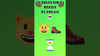 PART 2 - Put Your Movie Knowledge to the Test: Guess Kid Movies with Emoji! #emoji #quiz #emojigame