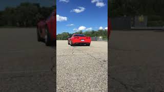 C6 Z06 launching on radials