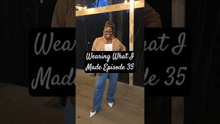 Wearing What I Made Episode 35 #diy #sewingproject #shorts #diyjacket