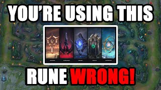 Why 99% Of Players Don't Understand This Rune!