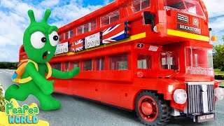 Pea Pea Explores Double Decker Bus - Wheels on the Bus - Pea Pea World